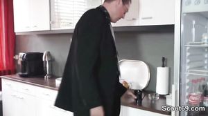 German Step Dad Fuck His Tattoo Step Daughter