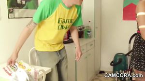 Deutsches Teen Wird Vom Stiefvater Gefickt Nach Der Hau