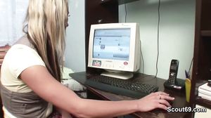 Young Teen Get Fuck for Money When Her Parents Not at H