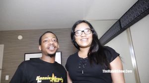 Native american thot dickdown by two BBC