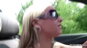 German Teen Seduce to Fuck by Monster Interracial Cock