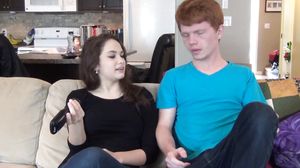 Home alone with my sis Carly