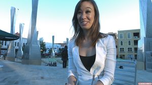 Christie - Christie Squirts All Over the Camera