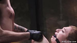 Busty bbw fisted and whipped in dungeon