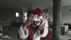 Wild German Gabi Gold Demands Santa Fuck Her Brains Out