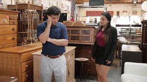 Furniture store threesome