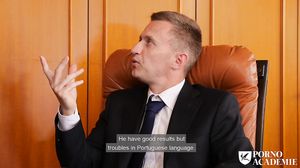 Seductive librarian Mariska seduces student then fucks the principal