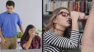 Ms. Chechick cheats on Nerdy Asian Girl