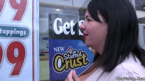 BBW Pickup - Black guy gets lucky with a super busty Me