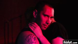 Busty blonde bounces on a cock