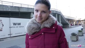 Extrem Skinny Teen Gina talk to Fuck