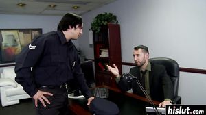 Blonde hottie plays with a fat shaft