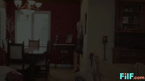 Busty MILF Nina Elle Fucks A Lucky