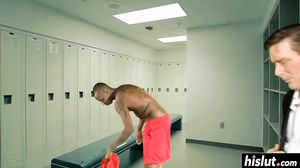 Fucking with a horny black guy makes busty Nina Hartley reach an orgasm