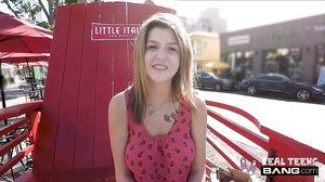 Sarah Bella loves titty fucking with her huge naturals in HD