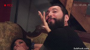 Busty Milf stages orgy bdsm sex tape