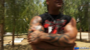 Rachel Woods Blowjob At Park