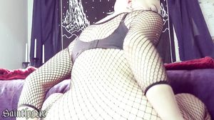 The Fishnet Teasing From Phat Ass Babe