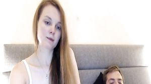 Naughty Couple With Their Sexy Performance Live