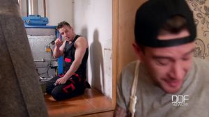 Samanta Blaze - Pervy Workforce - Deep Double Penetration In The Hallway