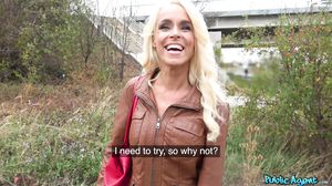 Tattooed Busty German Blonde Milf