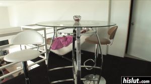 Laurie Vargas has to suck a BBC before she gets banged with it