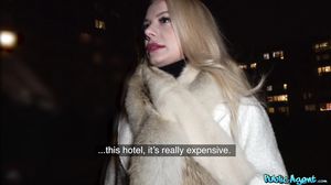 Tight Shaven Pussy Filled With Cum