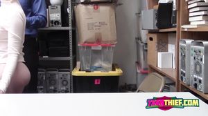 Massive WHITE cock cracking PUSSY