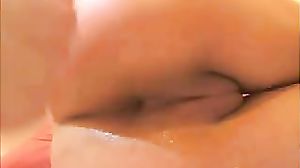 Teen Shows Wet Pussy Close Up