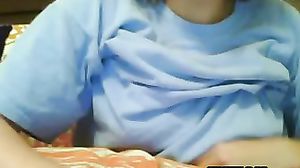 Blonde Teen Flashing Tits