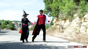 Blonde with big tits gets shafted hard