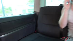 Chubby Teen fucks outdoor