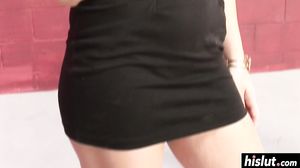 Beverly got surprised with fresh cum