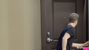 jasmine grey-step-sis valentine prank