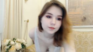 Hot Blonde Seducing Movements And Strokes