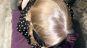 Hot Wife Blindfold BBC Blowjob