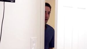 Curvy gorgeous sister ready to had sex for cash in fron