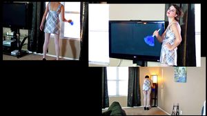 DavidNudes - Cami Nude Dusting and Vacuuming