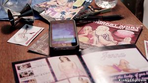 Two sluts endure whippings and bondage