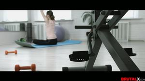 Give her a rough face-fuck training