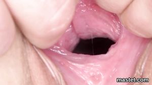 Slutty czech teenie stretches her yummy crack to the pe