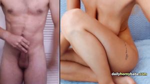 Omegle Amazing Girl Playing with Dildo