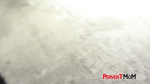 WHITE massive cock smashing MILF