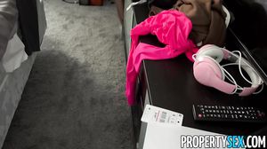 Anastasia Knight - Petite Blonde Teen Fucks her Roommates Big Cock_Propert