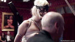 Babes rough fucking at orgy bdsm party