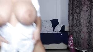 Big tits latina dressed as a nurse