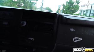 Keilani Kita - Asian Cutie Hops On The Bus in HD