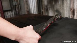 Wide opened ass lesbian anal fucked