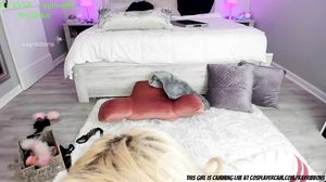 This Curvy Blonde Knows How To Dance...