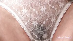 AuntJudys - Skyler Upskirt Panty Modeling